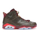 Jordan ジョーダン メンズ スニーカー 【Jordan 6 Retro Cigar】 サイズ US_M_13 Raw Umber/Team Red-Metallic Gold-Challenge Red(4)