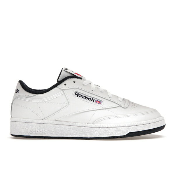 Reebok リーボック メンズ スニーカー 【Reebok Club C 85 White Navy】 サイズ US_10(28.0cm) White/Navy