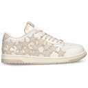 AMIRI アミリ メンズ スニーカー 【AMIRI Stars Low Top White Beige】 サイズ EU_43(28.0cm) White/Be...