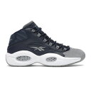 Reebok リーボック メンズ スニーカー 【Reebok Question Mid Georgetown (2020)】 サイズ US_10(28.0cm) Carbon/Faux Indigo-White(4)