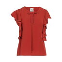 【送料無料】 ロートレショーズ レディース カットソー トップス Tops Brick red