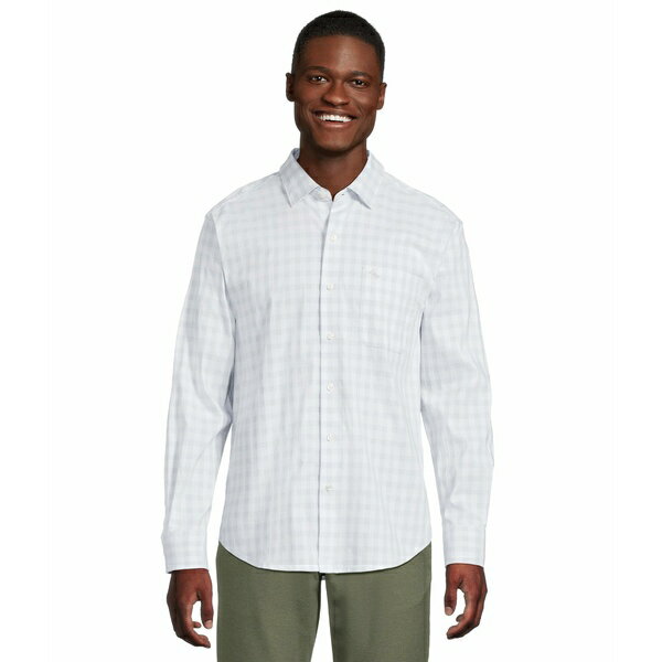 ȥåߡХϥ   ȥåץ Sarasota Stretch Nuevo Check Fog Grey