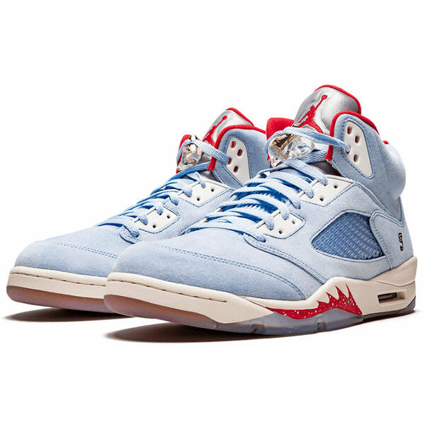 Air Jordan ジョーダン メンズ スニーカー 【Air Jordan 5 Retro x Trophy Room 'Ice Blue' CI1899-400】 サイズ US_7.5(25.5cm)