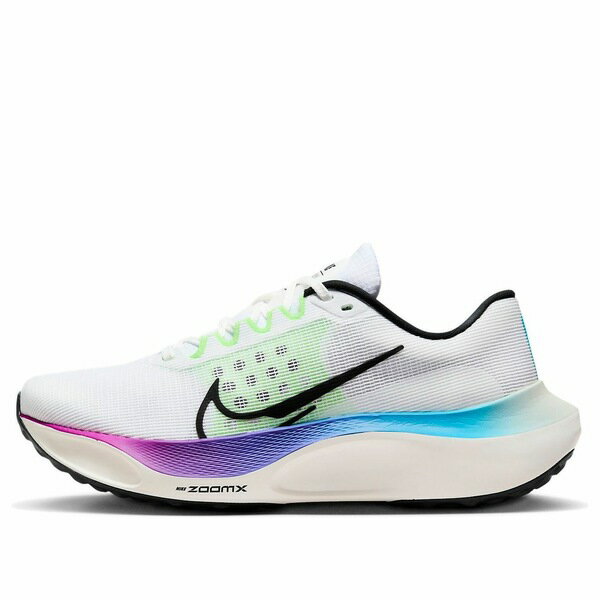 Nike ナイキ メンズ スニーカー 【Nike Zoom Fly 5 'White Black Multi Color' FQ6851-101】 サイズ US_8(26.0cm)(4)
