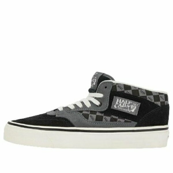 VANS HALF CAB グレー ハイカットスニーカー Vans SKATE HALF CAB Shoes Grey/White | TBB-BIKE