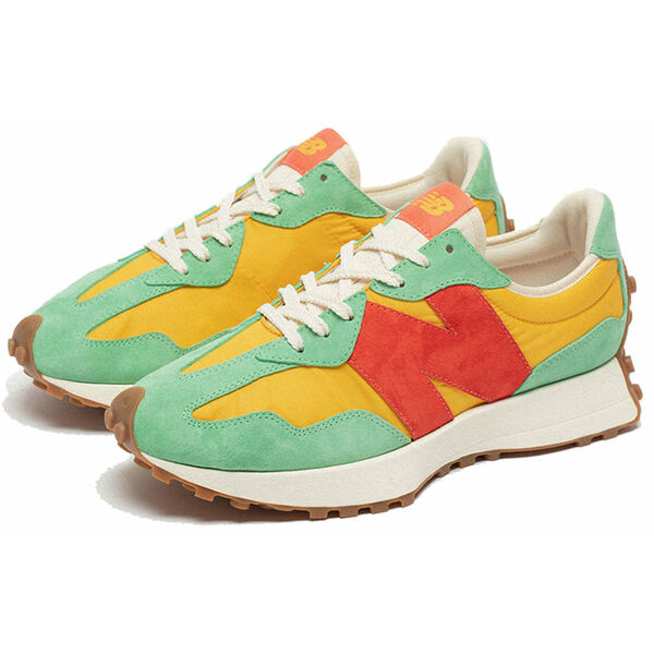 New Balance ニューバランス メンズ スニーカー 【New Balance Size? x 327 'Yellow Green Orange' MS327SZ1】 サイズ US_9.5(27.5cm)