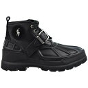 Polo Ralph Lauren ラルフローレン メンズ スニーカー 【Polo Ralph Lauren Oslo Low Boot】 サイズ US_9(27.0cm) Black Silver