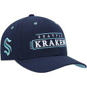 ミッチェル＆ネス ミッチェル&ネス メンズ 帽子 アクセサリー Seattle Kraken Mitchell & Ness LOFI Pro Snapback Hat Deep Sea Blue
