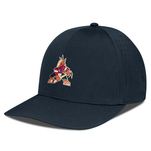 レベルウェア メンズ 帽子 アクセサリー Arizona Coyotes Levelwear Zeta Flex Hat Black