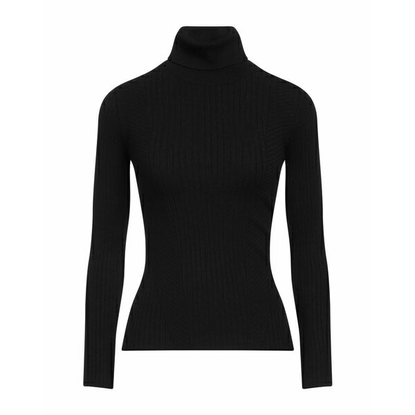 【送料無料】 エーケプ レディース ニット&セーター アウター Turtlenecks Black