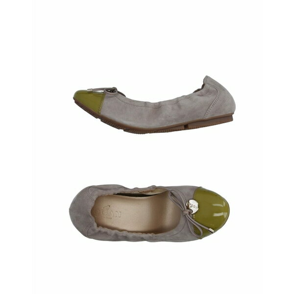 【送料無料】 ホーガン レディース サンダル シューズ Ballet flats Grey