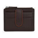 マンシーニ レディース 財布 アクセサリー Women's Sonoma RFID Secure Card Case Wallet Brown
