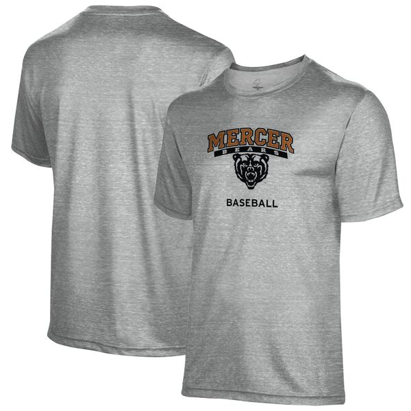 プロスフィア メンズ Tシャツ トップス Mercer Bears Baseball Name Drop TShirt Gray