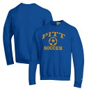 チャンピオン メンズ パーカー スウェットシャツ アウター Pitt Panthers Champion Soccer Icon Powerblend Pullover Sweatshirt Royal