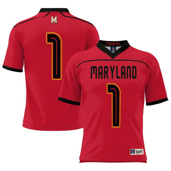 ǥ졼  ˥ե ȥåץ Maryland Terrapins GameDay Greats #1 Lightweight Lacrosse Jersey Red