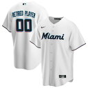 ナイキ メンズ ユニフォーム トップス Miami Marlins Nike Home PickAPlayer Retired Roster Replica Jersey White