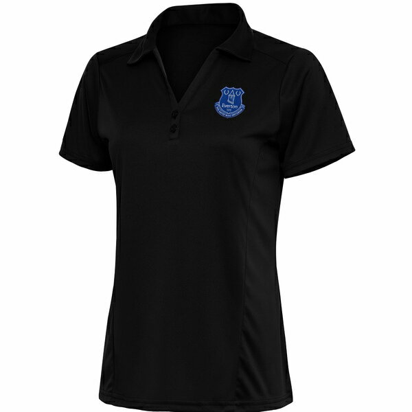 アンティグア レディース ポロシャツ トップス Everton Women's Statement Polo Black