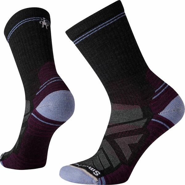 X}[gE[ Y C A_[EFA Smartwool Hike Light Cushion Crew Socks Charcoal