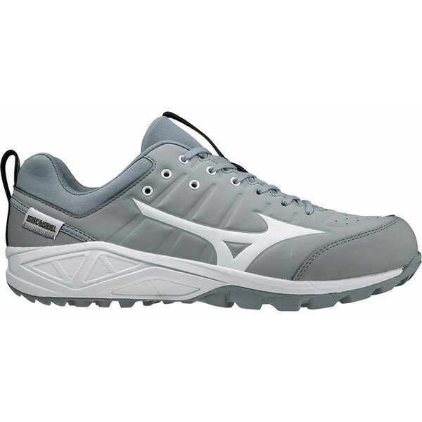 ミズノ メンズ 野球 スポーツ Mizuno Men 039 s Ambition 2 All Surface Turf Baseball Shoes Grey/White