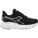 x レディース ランニング スポーツ Diadora Women 039 s Equipe Nucleo Running Shoes Black/Silver/White