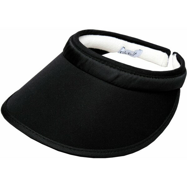 グローブイット レディース 帽子 アクセサリー Glove It Women's Solid Golf Visor Black