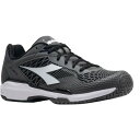 ディアドラ レディース スニーカー シューズ Diadora Women 039 s Speed Competition 7 Tennis Shoes Steel Gray/White