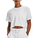 A_[A[}[ fB[X Vc gbvX Under Armour Women's Playback Boxy T-Shirt White