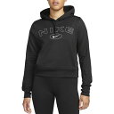 iCL fB[X p[J[EXEFbgVc AE^[ Nike Women's Therma-FIT One Pullover Graphic Hoodie Black