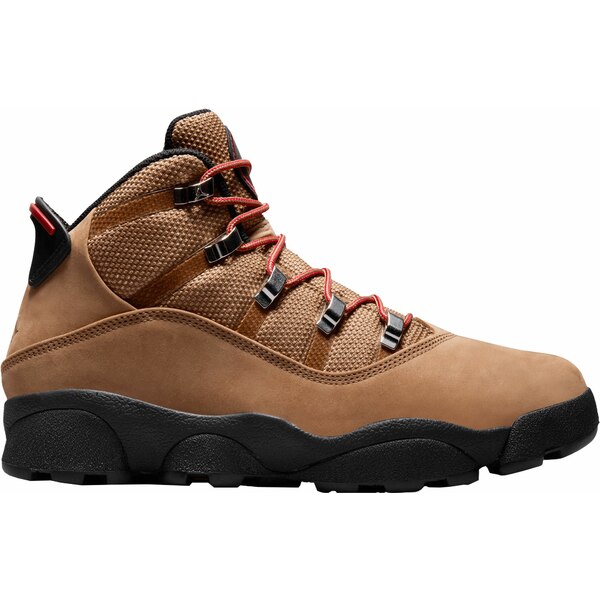 ジョーダン レディース バスケットボール スポーツ Jordan Winterized 6 Rings Shoes Rocky Tan/Blk/Varsity Red