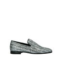 GIUSEPPE ZANOTTI ジュゼッペザノッティ スリッポン・ローファー シューズ メンズ Loafers Silver