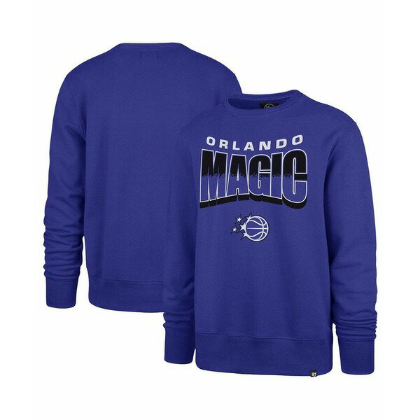 47ブランド レディース パーカー・スウェットシャツ アウター Men's and Women's Blue Orlando Magic B..