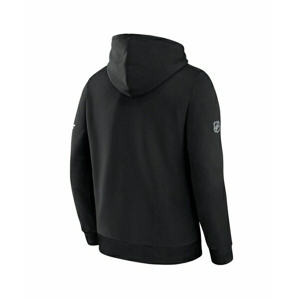ファナティクス メンズ パーカー・スウェットシャツ アウター Men's Black San Jose Sharks Authentic Pro Primary Hoodie Black
