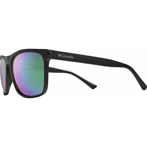 コロンビア レディース サングラス＆アイウェア アクセサリー Columbia Boulder Ridge Polarized Sunglasses Matte Black/Green