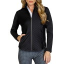 テイル レディース ジャケット＆ブルゾン アウター Tail Women 039 s Full Zip Textured Golf Jacket Onyx