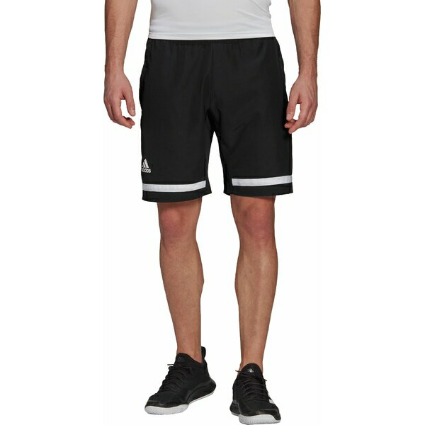 アディダス メンズ ハーフ＆ショーツ ボトムス adidas Men's Tennis Club Shorts Black/White