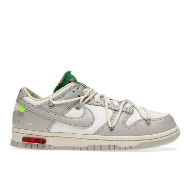Nike ナイキ メンズ スニーカー 【Nike Dunk Low Off-White Lot 25】 サイズ US_M_4 Sail/Neutral Grey-Pale Ivory
