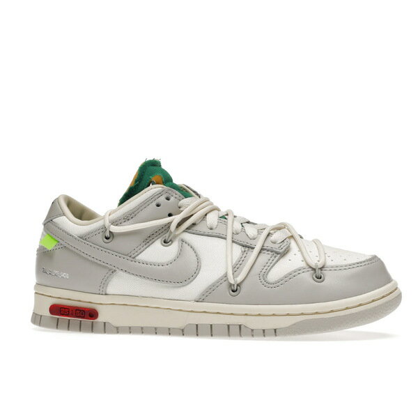Nike ナイキ メンズ スニーカー 【Nike Dunk Low Off-White Lot 25】 サイズ US_M_4 Sail/Neutral Grey-Pale Ivory