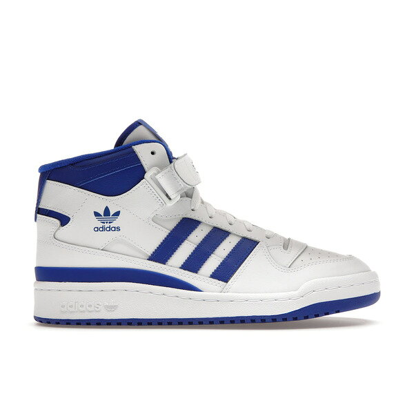 adidas アディダス メンズ スニーカー 【adidas Forum Mid White Royal】 サイズ US_M_13 White/Royal(4)