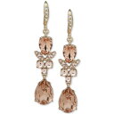 ジバンシー レディース ピアス＆イヤリング アクセサリー Crystal Double Drop Earrings Gold