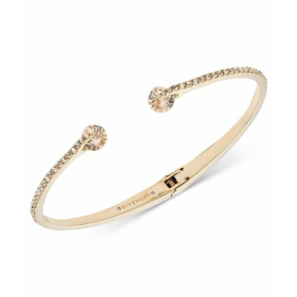 ■ブランド Givenchy (ジバンシー)■商品名 Crystal & Pav&eacute; Hinged Bangle Bracelet■こちらの商品は米国・ヨーロッパからお取り寄せ商品となりますので、 お届けまで10日〜2週間前後お時間頂いております。 ■各ブランド・商品・デザインによって大きな差異がある場合がございます。 ■あくまで平均的なサイズ表ですので、「参考」としてご利用ください。 ■店内全品【送料無料】です！（※沖縄・離島は別途送料3,300円がかかります）