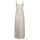 ミッソーニ レディース ワンピース トップス Long-length Sleeveless Dress Silver Light