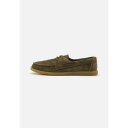 N[NX Y fbLV[Y V[Y GO - Boat shoes - olive