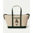ラルフローレン レディース トートバッグ バッグ Women's Medium Shopper Tote Bag Ecru/Northwest Pine