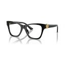 ヴェルサーチ レディース サングラス&アイウェア アクセサリー Women's Eyeglasses, VE3341U 52 Black