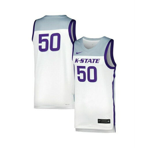 ナイキ メンズ シャツ トップス Men's and Women's White Kansas State Wildcats Replica Basketball Jersey White ナイキ メンズ シャツ トップス Men's and Women's White Kansas State Wildcats Replica Basketball Jersey White