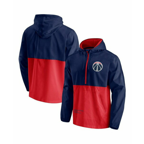 եʥƥ  㥱åȡ֥륾  Men's Navy and Red Washington Wizards Anor...