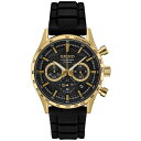 セイコー メンズ 腕時計 アクセサリー Men's Chronograph Essentials Black Silicone Strap Watch 43mm Black(2)