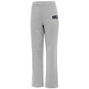 アンティグア レディース カジュアルパンツ ボトムス Minnesota Vikings Antigua Women's Victory Sweatpants Heather Gray