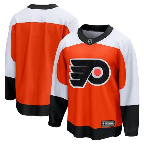 ファナティクス メンズ ユニフォーム トップス Philadelphia Flyers Fanatics Branded Home Premier Breakaway Jersey Burnt Orange