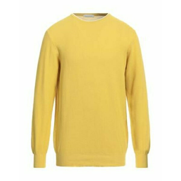 【送料無料】 ロッソピューロ メンズ ニット&セーター アウター Sweaters Yellow
